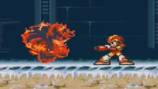 Mega Man X1 Chill Penguin Stage
