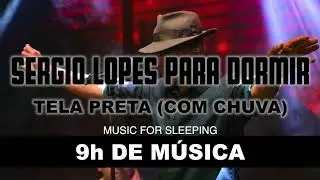 TELA PRETA PARA DORMIR / COM CHUVA FORTE - M&Uacute;SICA RELAXANTE - SERGIO LOPES