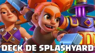😮 ESSE DECK EST&Aacute; SEMPRE NO META! GANHE F&Aacute;CIL COM SPLASHYARD! - Clash Royale