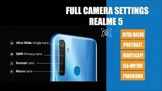 Realme 5 Full Camera Settings