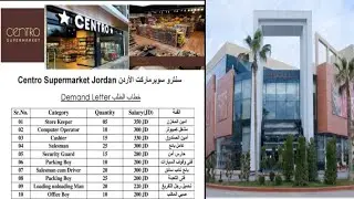 Many jobs for Jordan 🇯🇴 Caishier, Storekeeper, packing boy, Security guard 💂&zwj;♀️