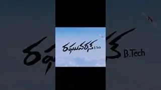 Unique Title intro #2 #raghuvaranbtech #dhanush #youtubeshorts