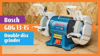Bosch GBG 35-15 PRO HEAVY DUTY Double Disc Grinder maintenance-free induction motor 350W #boschtools