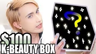 ☰ OPENING $100 KOREAN MAKEUP MYSTERY BOX // STYLEKOREAN