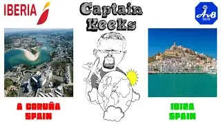 A Coruña - Ibiza with Captain Keeks
