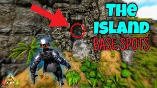 ARK: Ultimate Mobile Edition:The Island - Top Base locations | Hidden locations, alpha spots, Solo