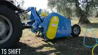Trincia con rotore Pick-up spostabile TS Shift