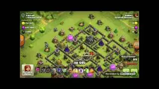 Golem witch bowlers. fully successful to wipe th9 max! (GOWIBOW)