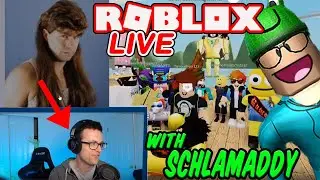 Schlamaddy Mullet? | Roblox LIVE | Playing games with viewers