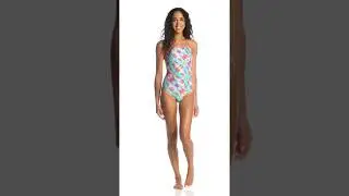 Speedo Flipturns Women's Multi Mix Propel Back One Piece Swimsuit | SwimOutlet.com