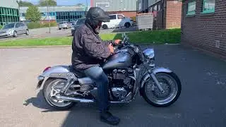 Triumph thunderbird exhaust  mufflers the cheap way flexi & turnouts easy fix custom cruisers uk