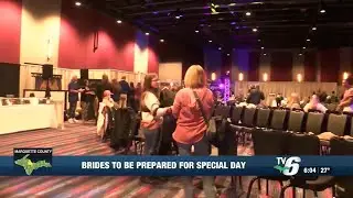Couples prepare for their wedding at A Bride&rsquo;s Choice bridal expo