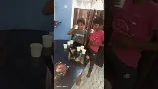 Who Will Drink It First Challenge 🤨🤨