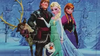 FROZEN PUZZLE GAME - ANNA ELSA KRISTOFF OLAF SVEN | AIS PUZZLE