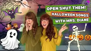 Spooky Open Shut Them | Halloween Songs & Nursery Rhymes for Kids!