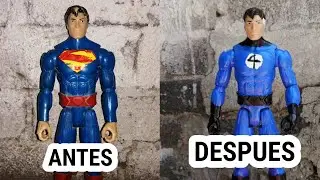 MI CUSTOM DE MR. FANTASTIC (Los 4 Fantasticos) Titan Hero Series Marvel
