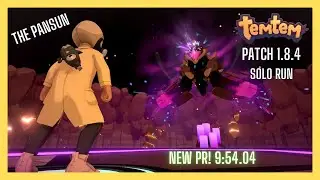 The Pansun - Galios Mythical Lair - Solo run #1 Temtem 1.8.4 [NEW PR]