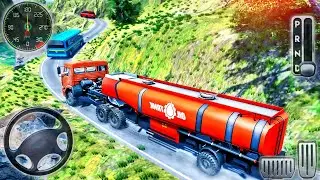 Cargo Oil Tanker Truck Driving Simulator 2020 - Offroad Transporter Mountain - Android GamePlay