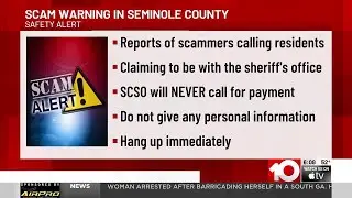 Warning issued after scam calls threaten arrest, demand electronic payment