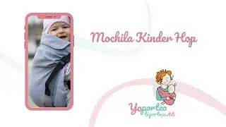 Mochila ergonómica Kinder Hop