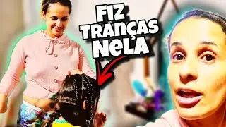 OLHA COMO FICOU O CABELO DELA