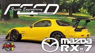 Mazda (Efini) RX-7 FD3S Feed - Fujita Engineering version - JDM Ignition models in 1:18 scale Resin