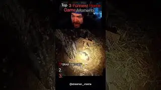Top 3 Funniest Horror Game Moments (second one made me laugh so hard)😭😭
