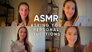 ASMR Asking You Extremely Personal Questions (compilation)