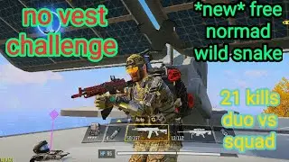 *NEW*  NO VEST  CHALLENGE | call of duty mobile battle royale