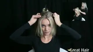 How-to - Great Hair One Minute - Miracle Wire Flip In