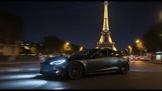 Tesla FSD Supervised Cruises Around the Arc de Triomphe, Paris | Europe Showcase (Pending Approval)