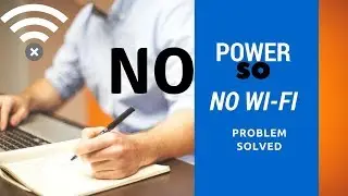 Power backup for wi-fi routers || Powerbank for Wi-Fi Router.