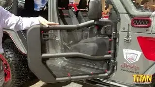 SEMA 2019 Showcase Rugged Ridge Fortis Tube Doors