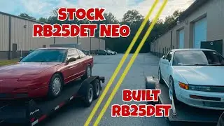 Built RB25DET vs Stock RB25DET NEO