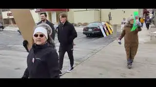 ICE has got to go 4th and State St downtown La Crosse WI