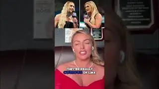 Mandy Sacs on Charlotte Flair and Tiffany Stratton!  #wwe #wweraw #charlotte #tiffany
