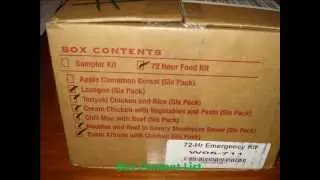 72 Hour Emergency Food Kit from Wise Foods with FREE SHIPPING