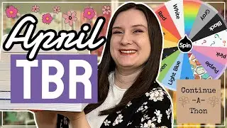 APRIL TBR 🌸 TBR Game of Colors, Continue-A-Thon, Enchanted Book Club | 2022 April TBR