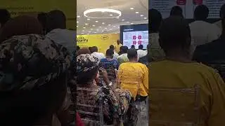 At the MTN Nigeria Cyber Security Awareness event  held at MTN Plaza, Ikoyi, Lagos