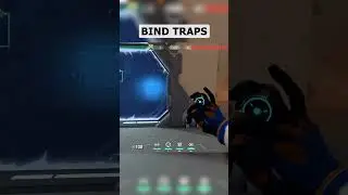 cypher traps on bind #valorant #trap #cypher