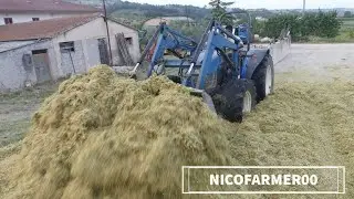 TRASPORTO E COMPATTAMENTO SILATO 2K19 | NEW HOLLAND TN75 | DI GIANDOMENICO