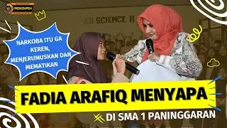 Fadia Arafiq Menyapa di SMA 1 Paninggaran