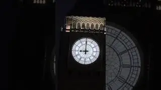 Big Ben 21:00: The Ground Shaking 9 PM Chime on Christmas Day!
