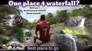 Bramah karmali waterfall📍|| Naneli waterfall || North Goa🌴||one place4 waterfalls#waterfall#northgoa