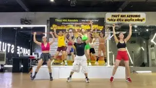 Dance cardio workout with stick support - enjoy these exercises and lose weight 💃🕺👯🏋️