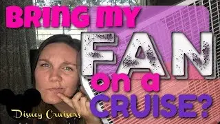 Can you BRING A FAN on a CRUISE?