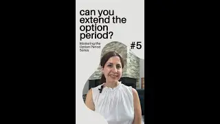 Mastering the Option Period Series (Part 5 of 6): Can you Extend the OPTION PERIOD in Texas?