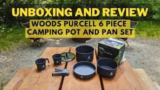 Woods Purcell Camping Pot and Pan Set - Camping Gear Unboxing and Review
