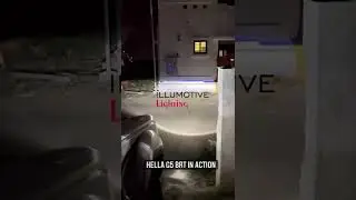 Hella G5 BRT in action ✨ #hella #shorts #youtubeshorts #lights #car #automotive #bright #trending