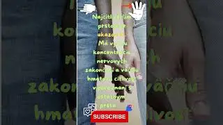 Vedeli ste? 👆👆 Fakty o Prstoch: Objavte Citlivosť V&aacute;&scaron;ho Ukazov&aacute;čika! 👆 #shorts